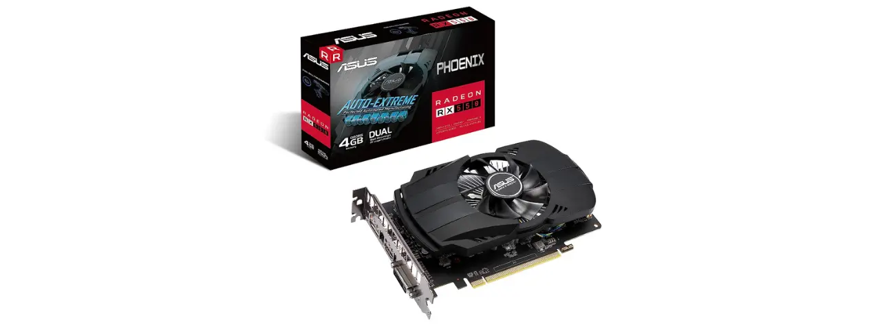 Placa de vídeo AMD Radeon RX 550 4GB